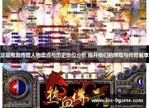 足篮电竞传奇人物盘点与历史地位分析 揭开他们的辉煌与传奇篇章 足篮电竞传奇人物盘点与历史地位分析 揭开他们的辉煌与传奇篇章